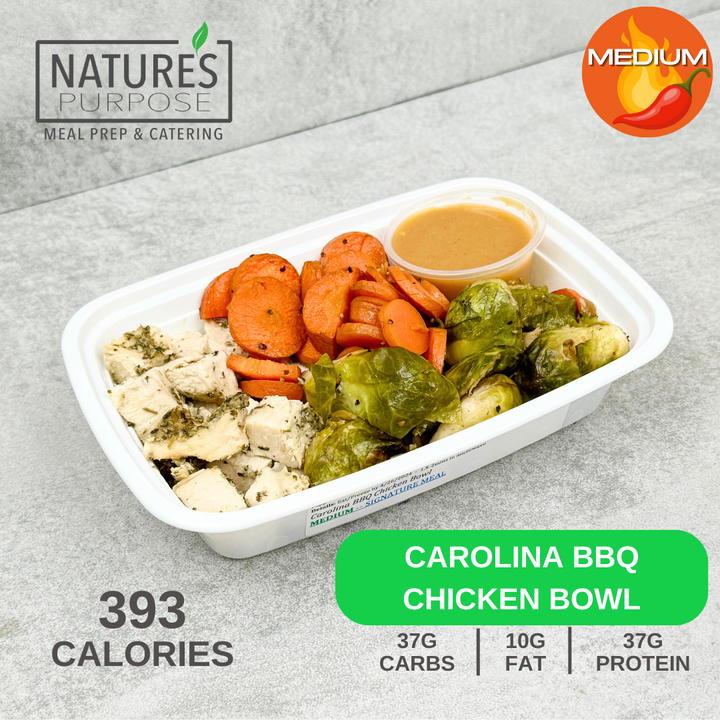 Carolina BBQ Chicken Bowl - Natures Purpose Meal Prep