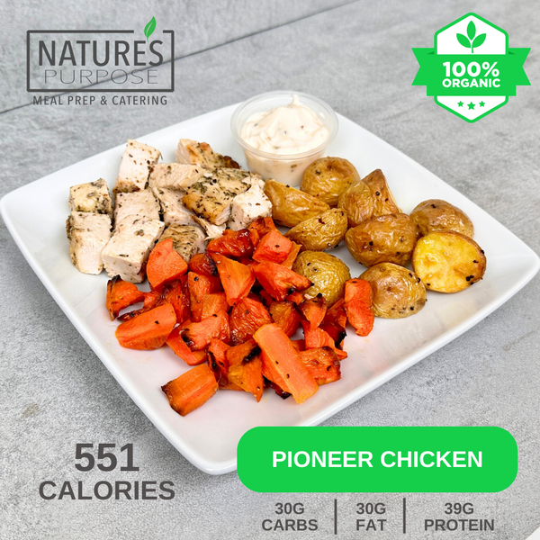 Organic Pioneer Chicken - Natures Purpose Meal Prep