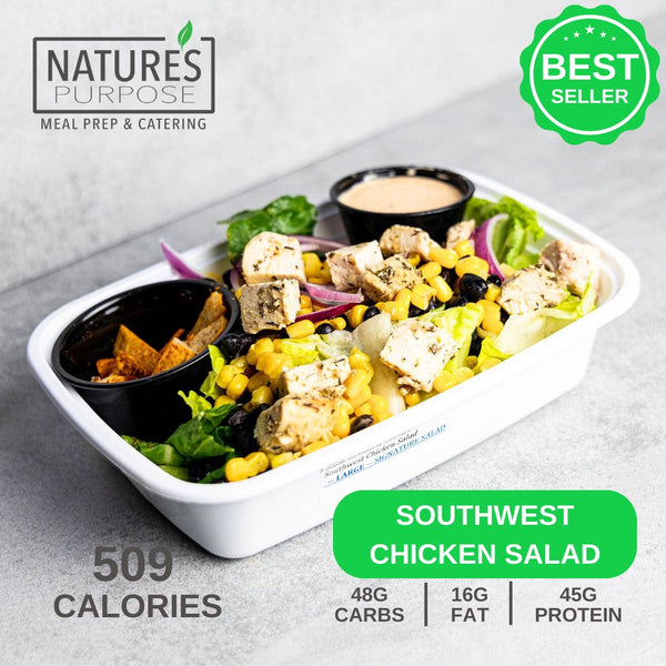 Southwest Chicken Salad - Natures Purpose Meal Prep