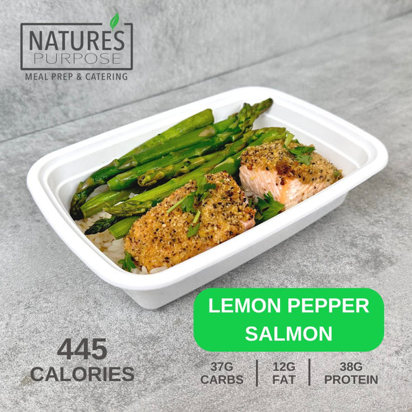 Lemon Pepper Salmon - Natures Purpose Meal Prep