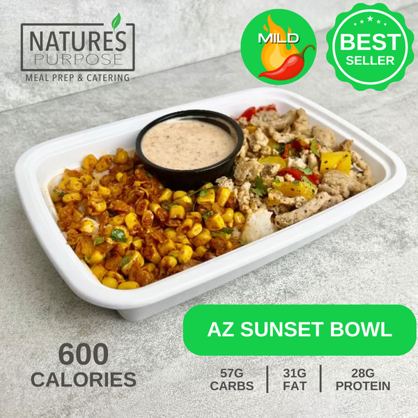 AZ Sunset Bowl - Natures Purpose Meal Prep