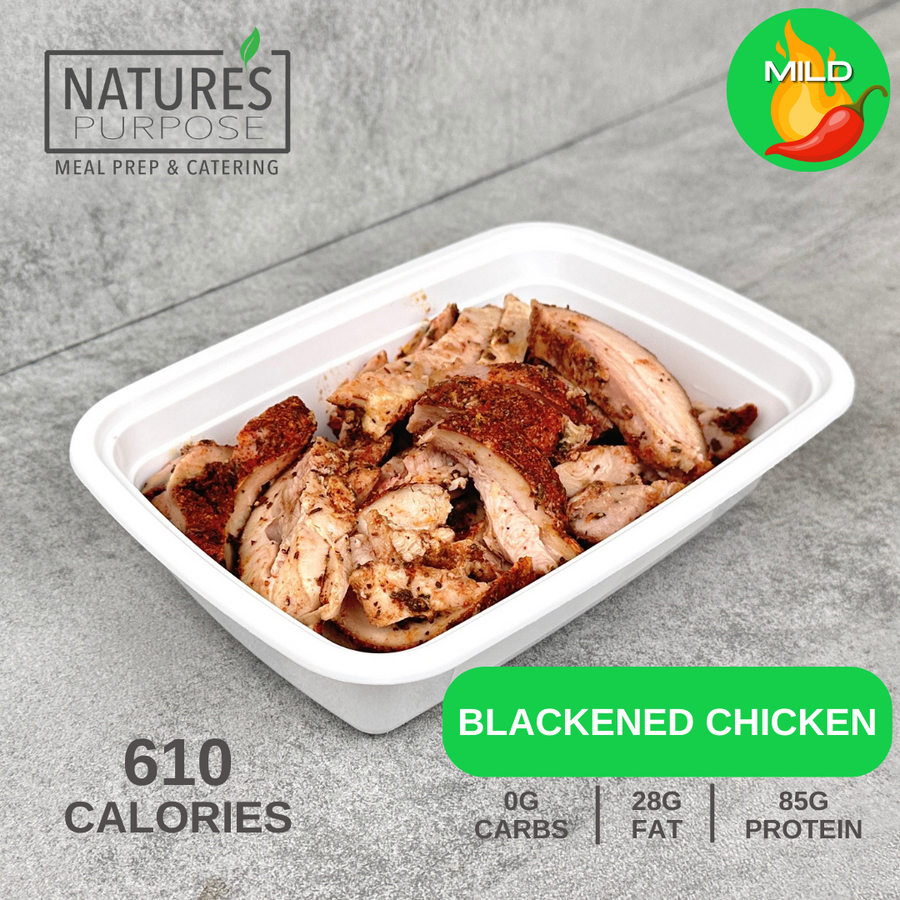 Meal Prepped Blackened Chicken Delivered to Your Door – Natures Purpose ...