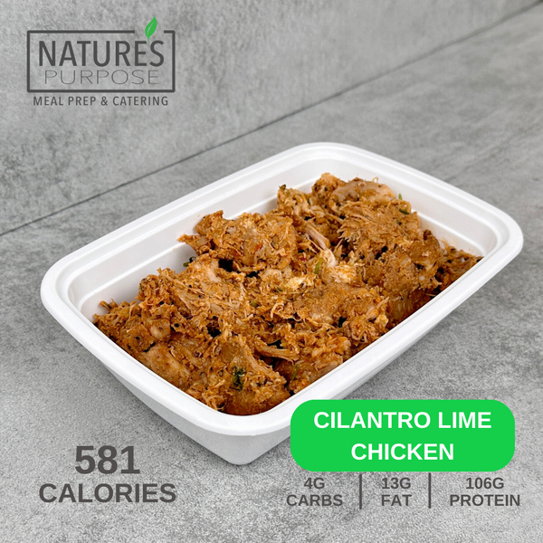 Cilantro Lime Chicken - Natures Purpose Meal Prep