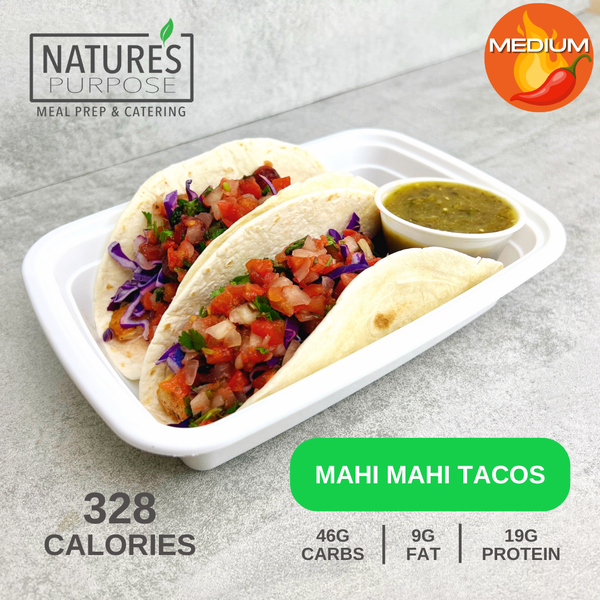 Mahi Mahi Tacos - Natures Purpose Meal Prep