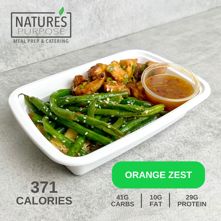Orange Zest - Natures Purpose Meal Prep