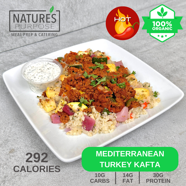 Organic Mediterranean Turkey Kafta