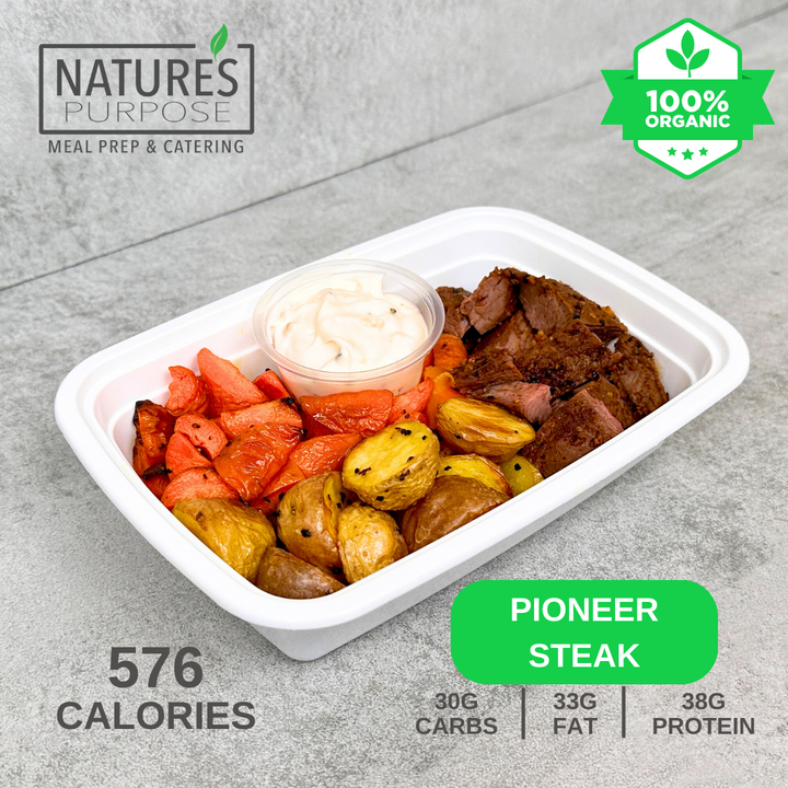 Organic Pioneer Steak - Natures Purpose Meal Prep