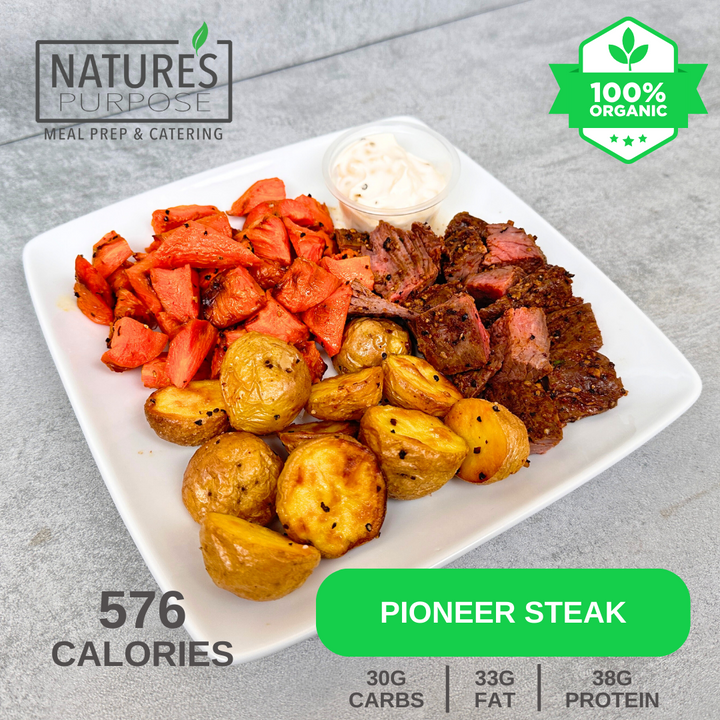 Organic Pioneer Steak - Natures Purpose Meal Prep