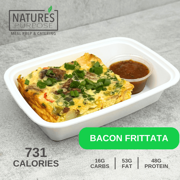 Bacon Frittata - Natures Purpose Meal Prep