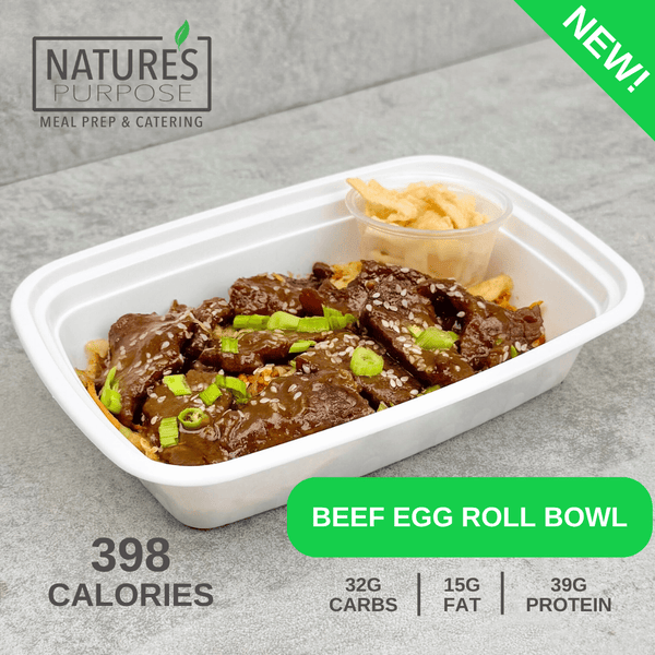 Beef Egg Roll Bowl - Natures Purpose Meal Prep
