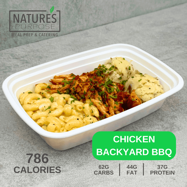 Chicken Backyard BBQ - Natures Purpose Meal Prep