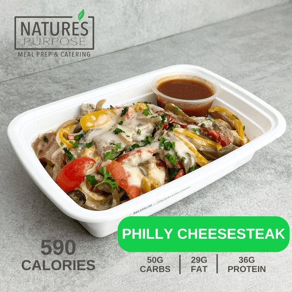 Philly Cheesesteak - Natures Purpose Meal Prep