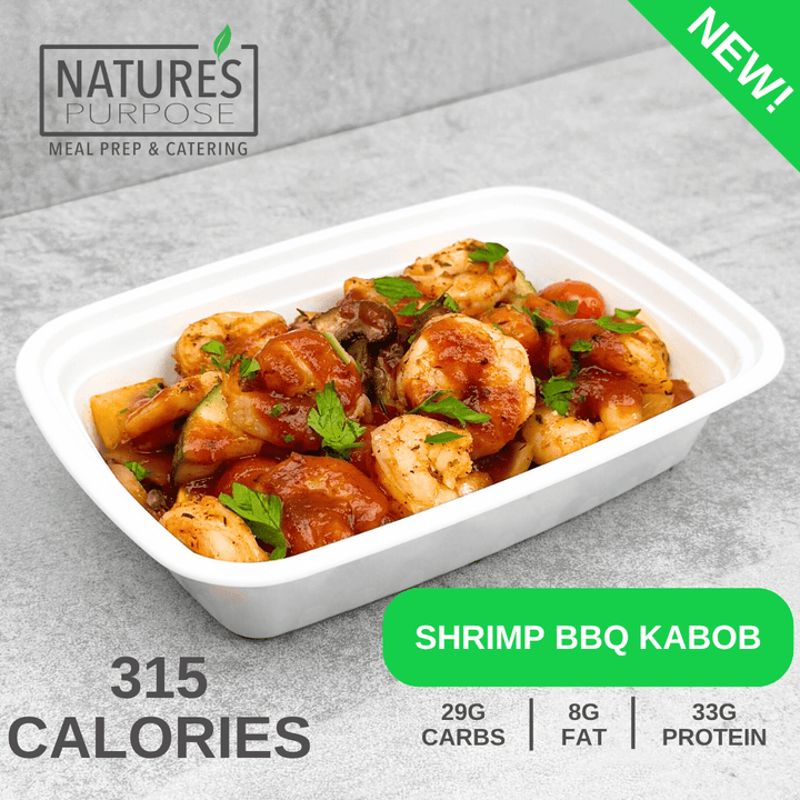 Shrimp BBQ Kabob - Natures Purpose Meal Prep