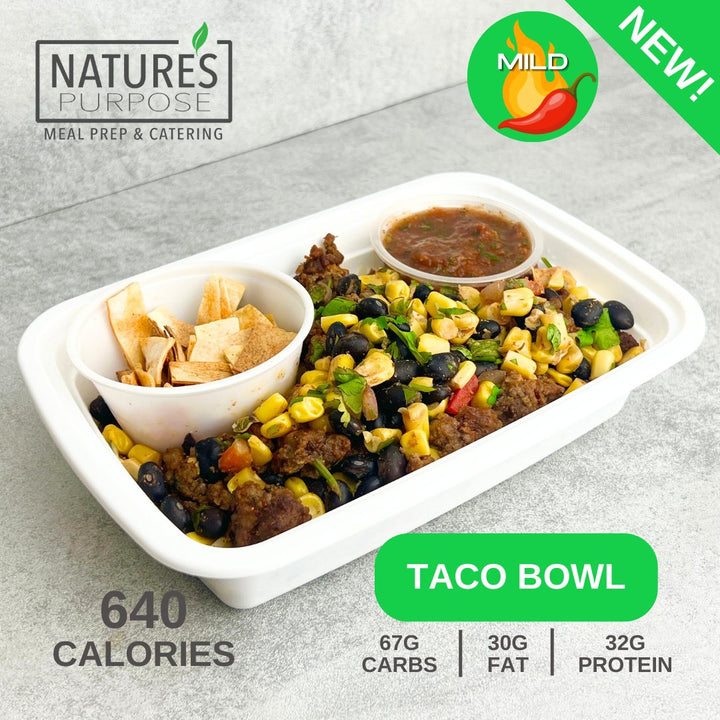 Taco Bowl - Natures Purpose Meal Prep