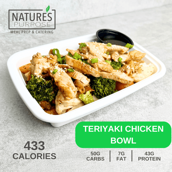 Teriyaki Chicken Bowl - Natures Purpose Meal Prep