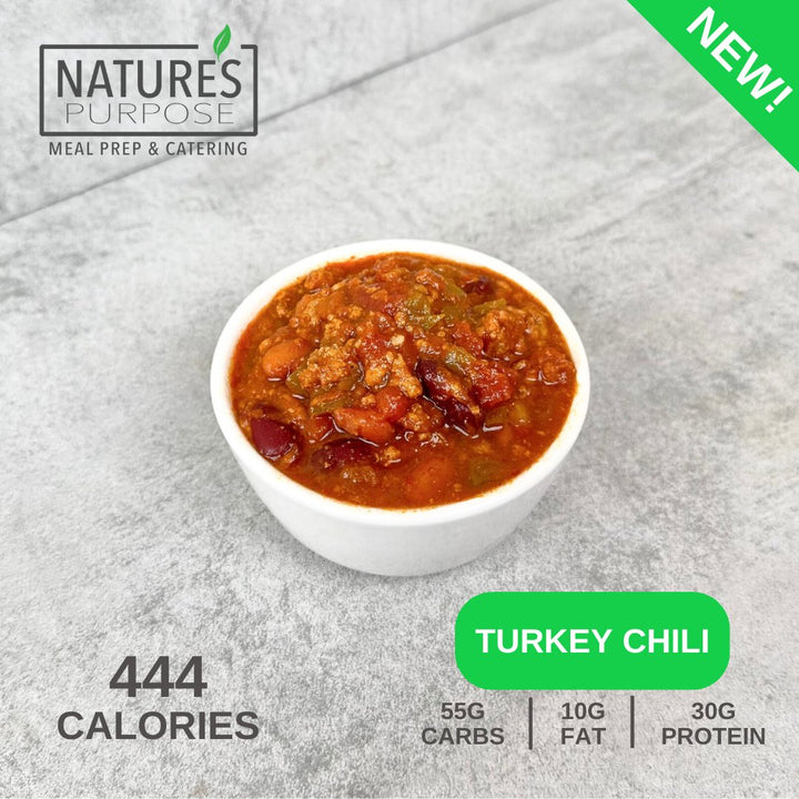 Turkey Chili - Natures Purpose Meal Prep