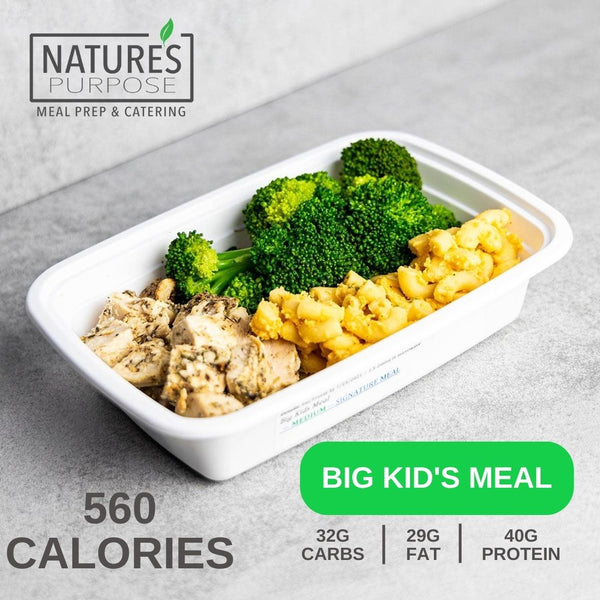 Big Kid's Meal - Natures Purpose Meal Delivery