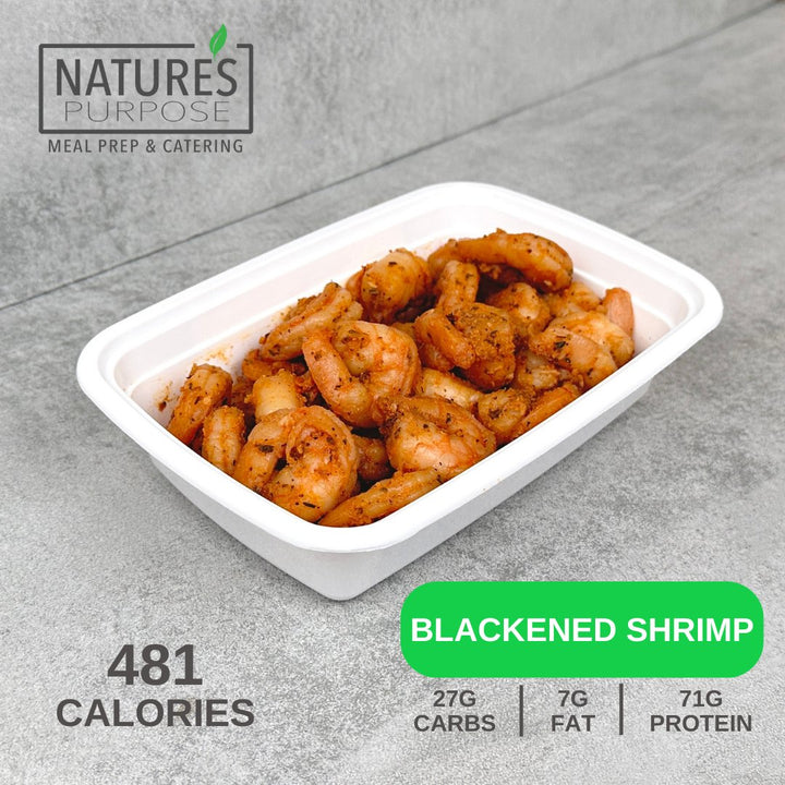 Blackened Shrimp - Natures Purpose Meal Prep