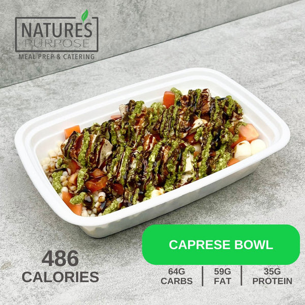 Caprese Bowl - Natures Purpose Meal Prep