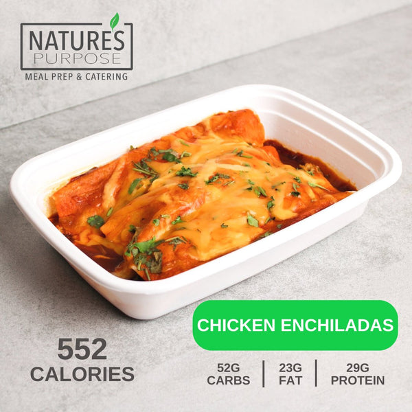 Chicken Enchiladas - Natures Purpose Meal Prep