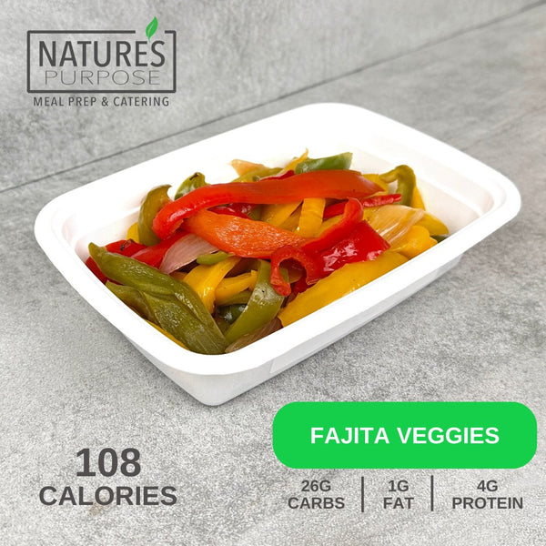 Fajita Veggies - Natures Purpose Meal Prep