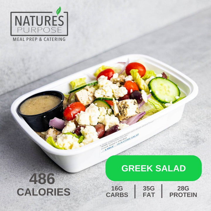 Greek Salad - Natures Purpose Meal Prep