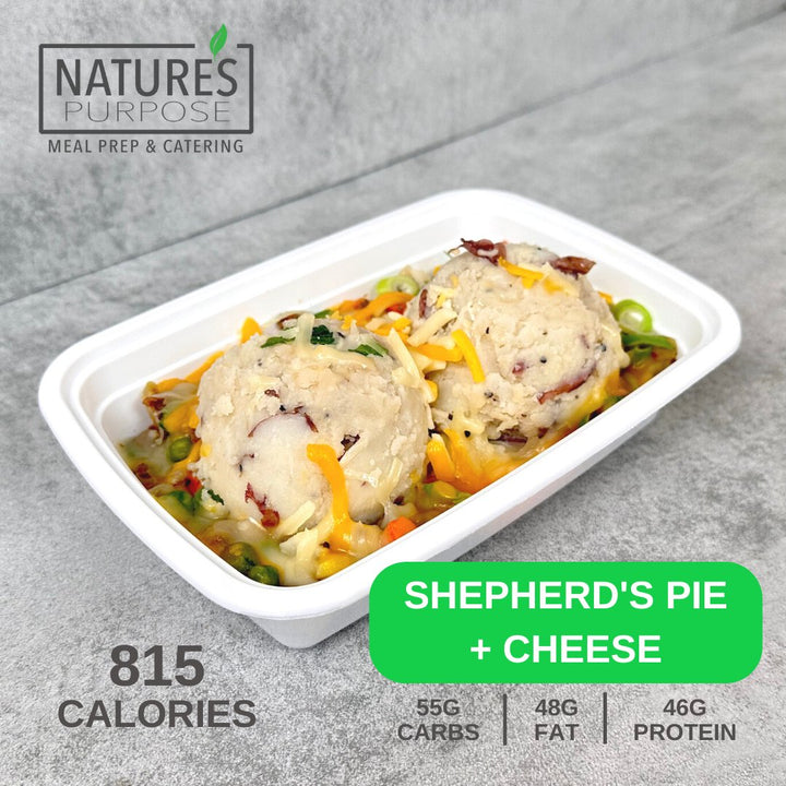 Shepherd's Pie + Cheese - Natures Purpose Meal Prep
