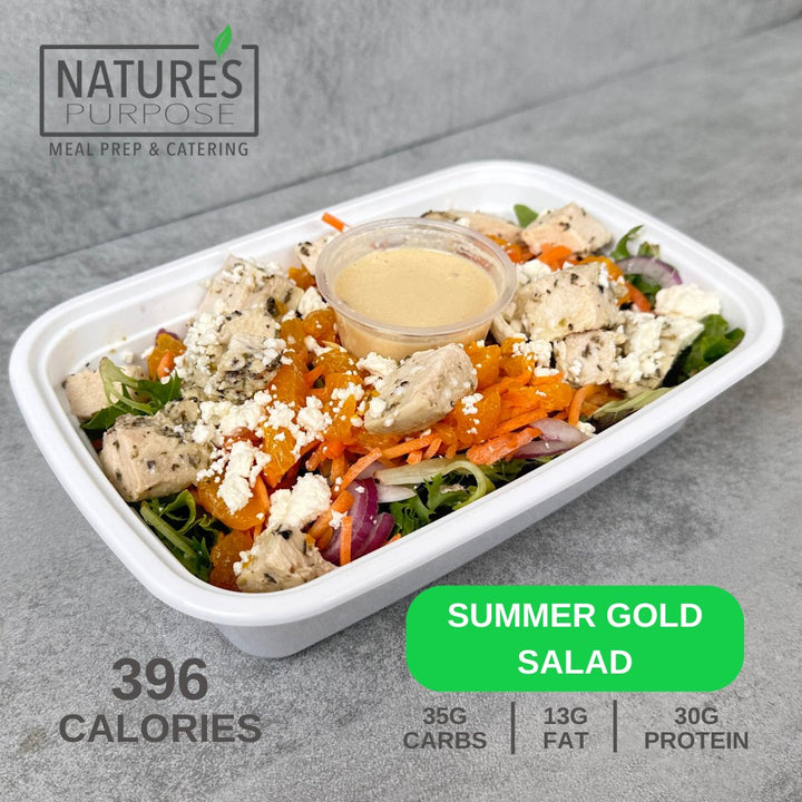 Summer Gold Salad - Natures Purpose Meal Prep