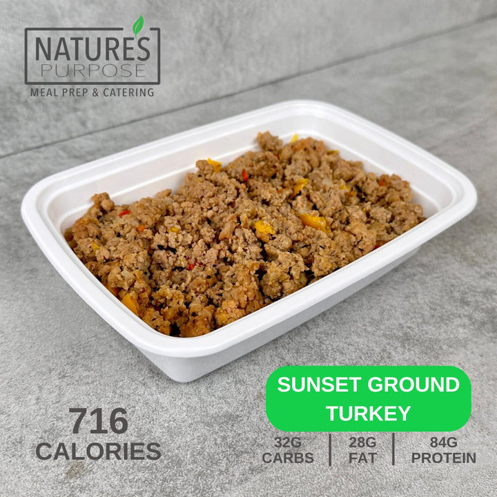 Sunset Ground Turkey - Natures Purpose Meal Prep